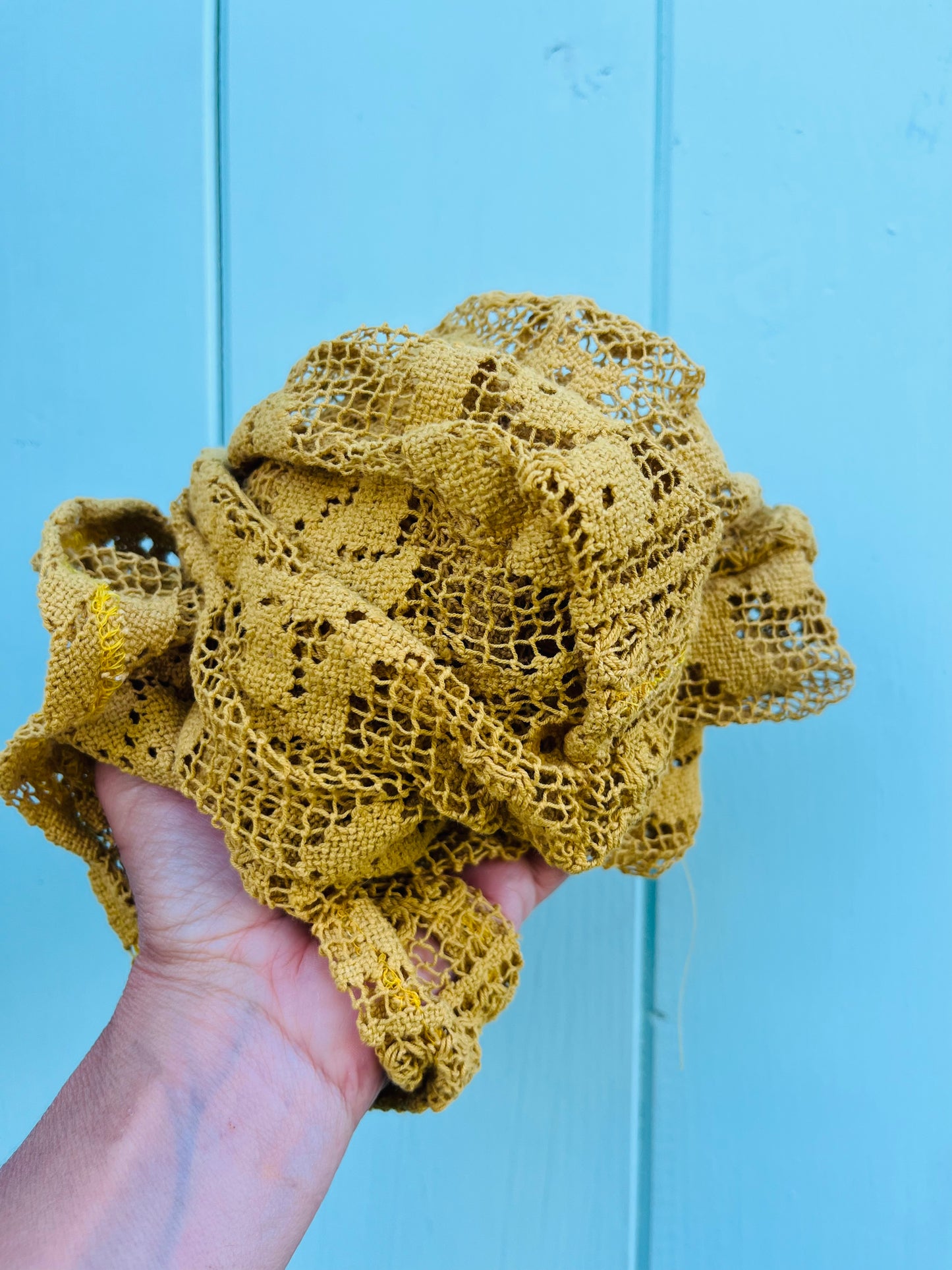 Borsa bohème giallo ocra