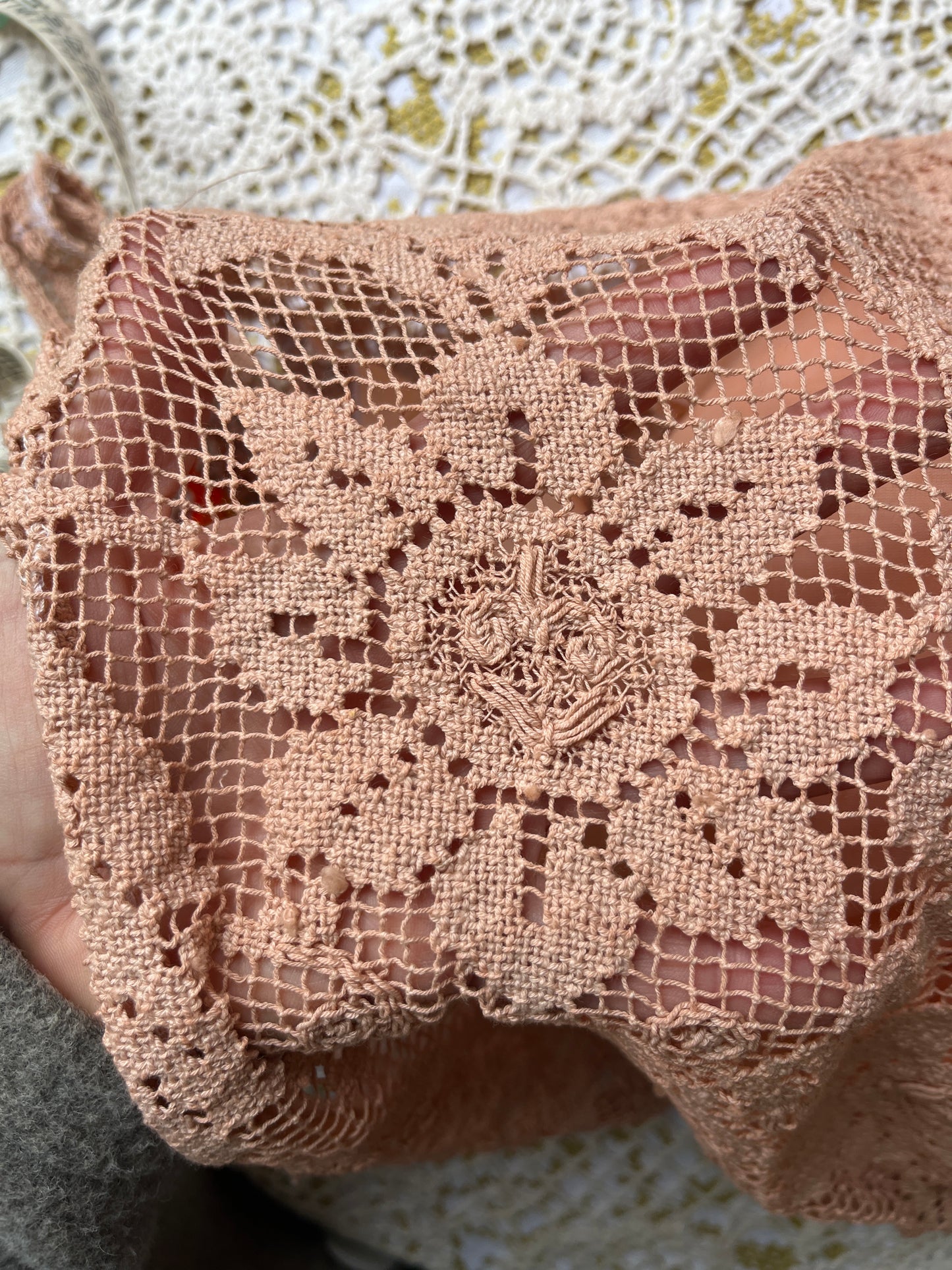 Borsa bohème mini Rosa cipria