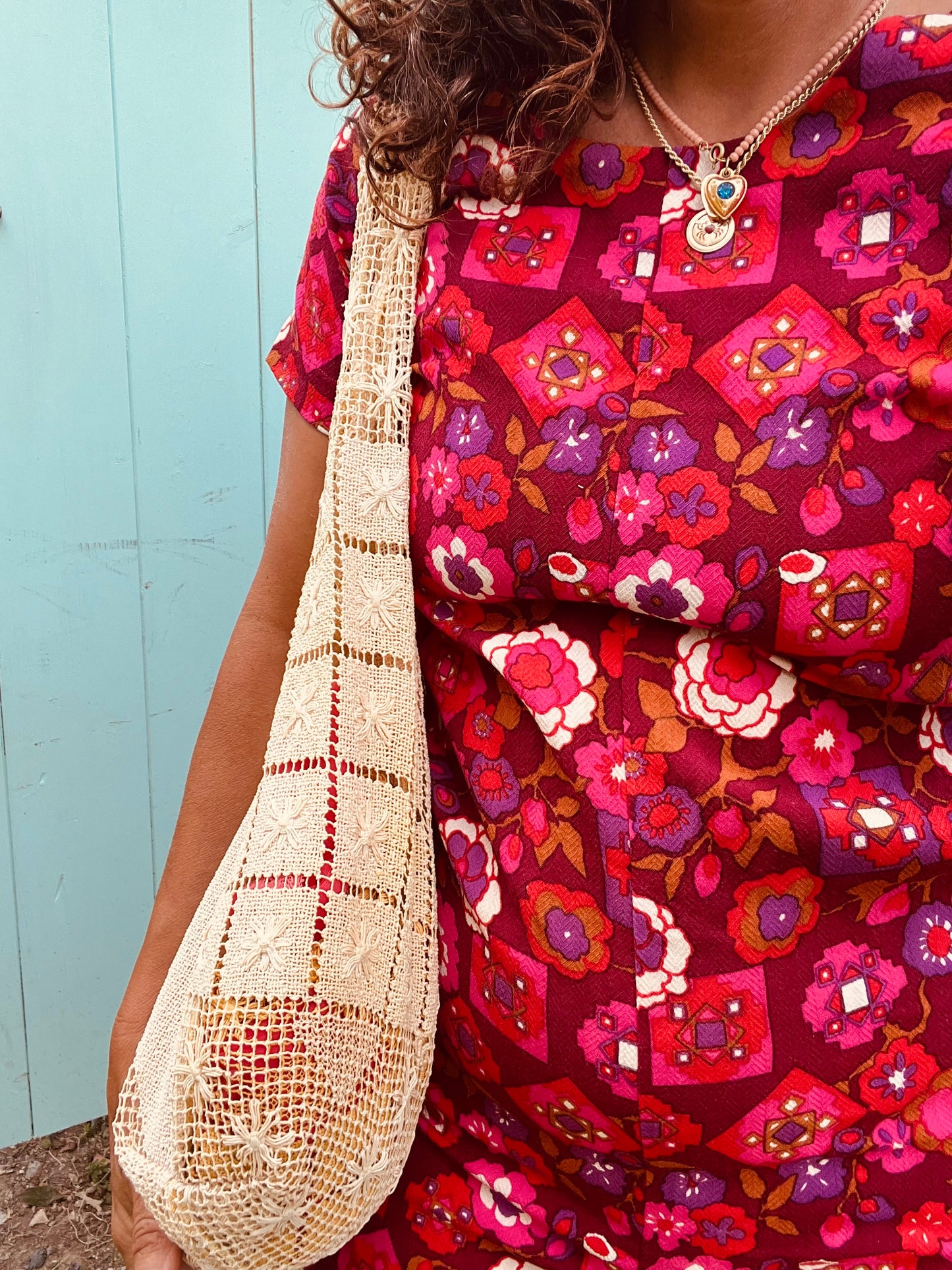 Borsa bohème Panna