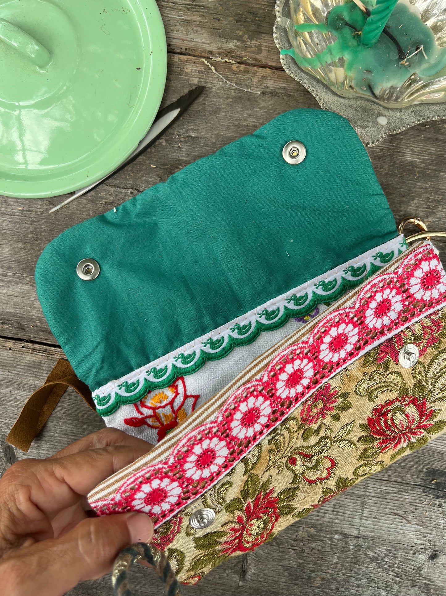 Pochette da polso conchiglia