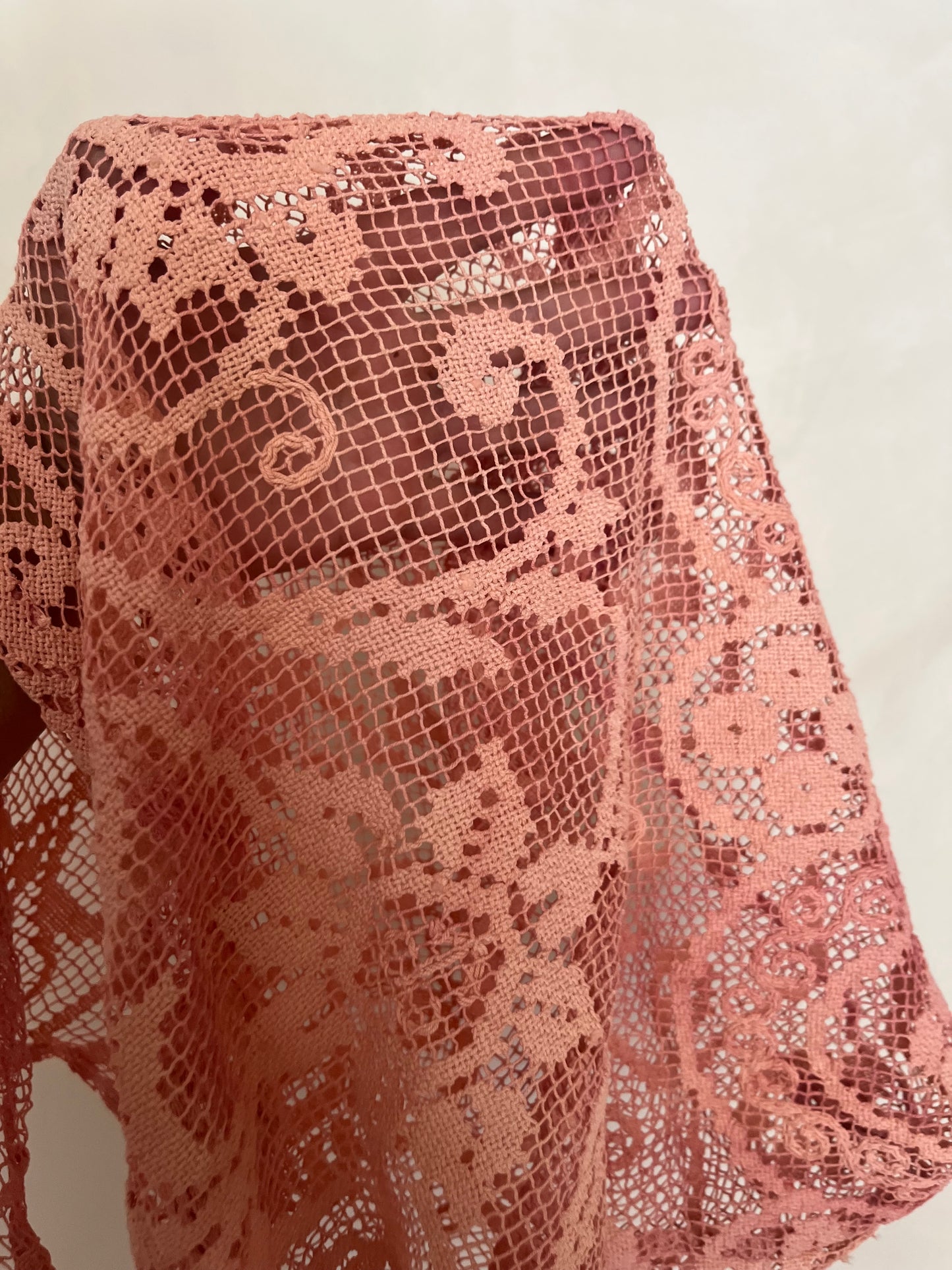 Borsa bohème rosa