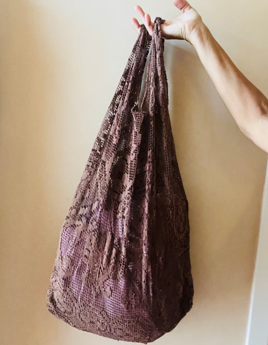 Borsa bohème MAXI color cioccolato