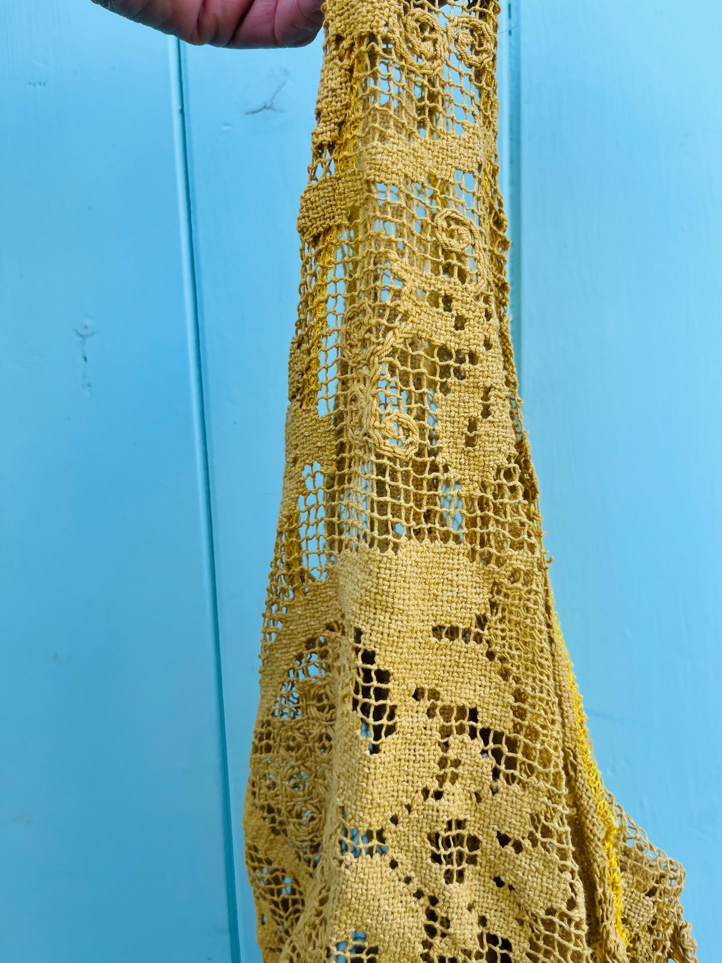 Borsa bohème giallo ocra