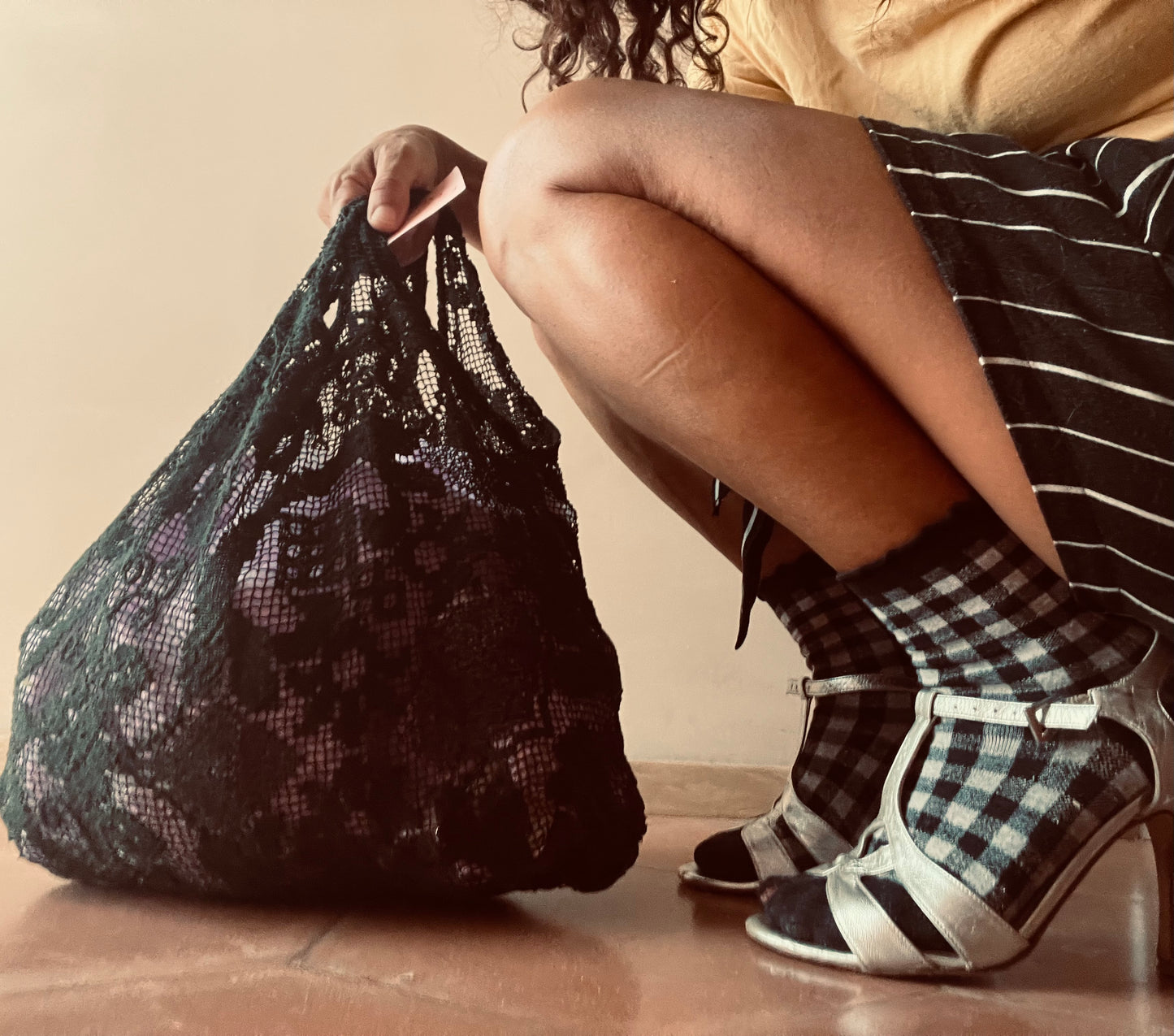 Borsa bohème Nera