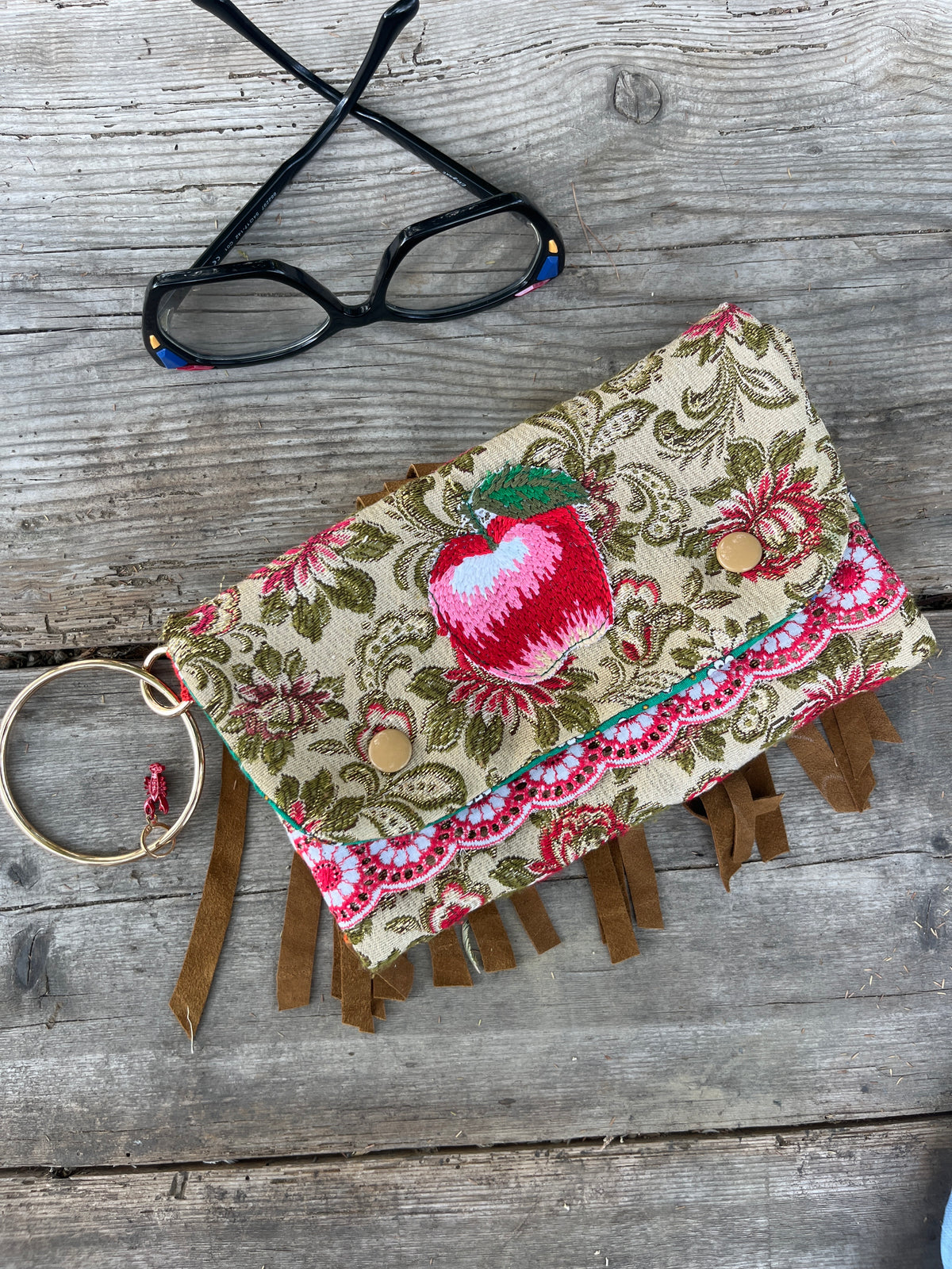 Pochette da polso mela