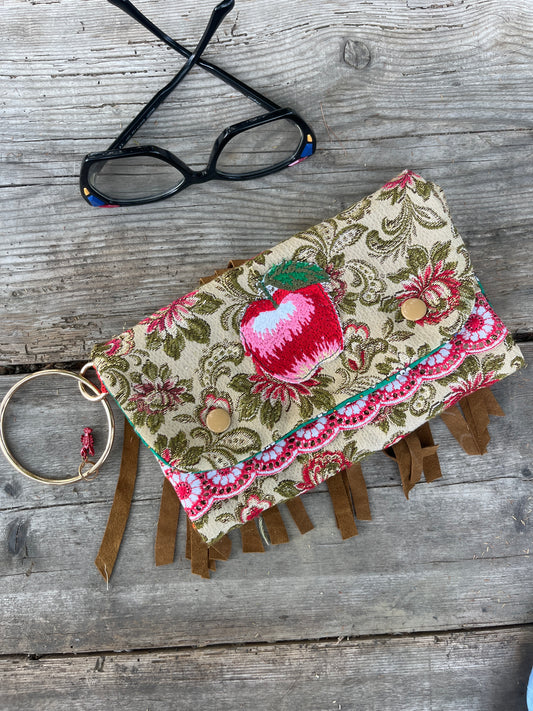 Pochette da polso mela