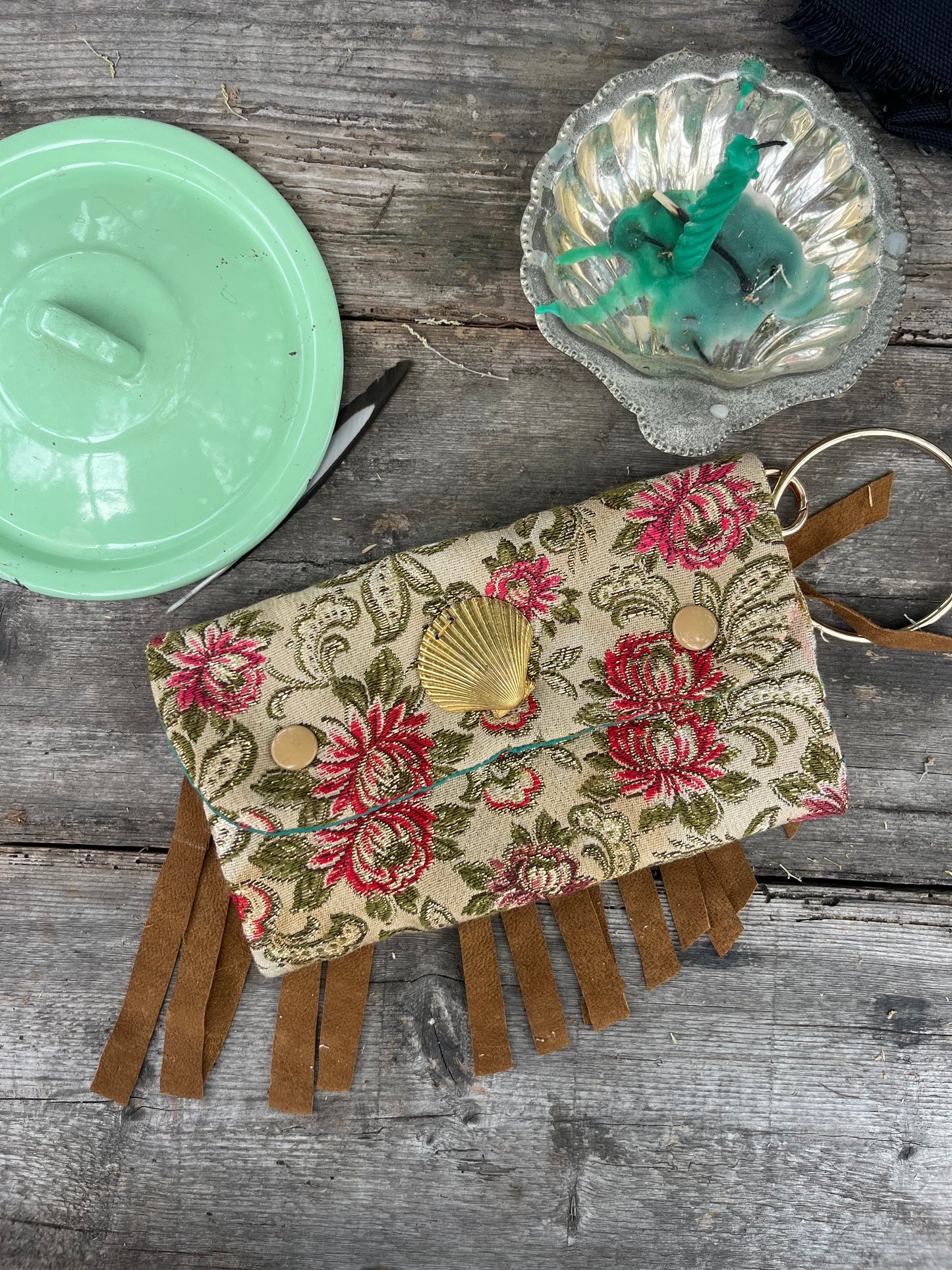 Pochette da polso conchiglia