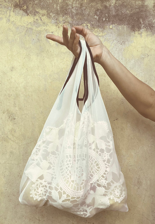 Borsa Bohème tulle