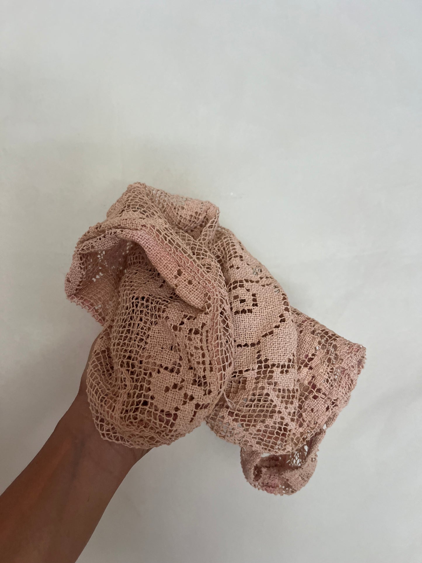 Borsa bohème rosa antico