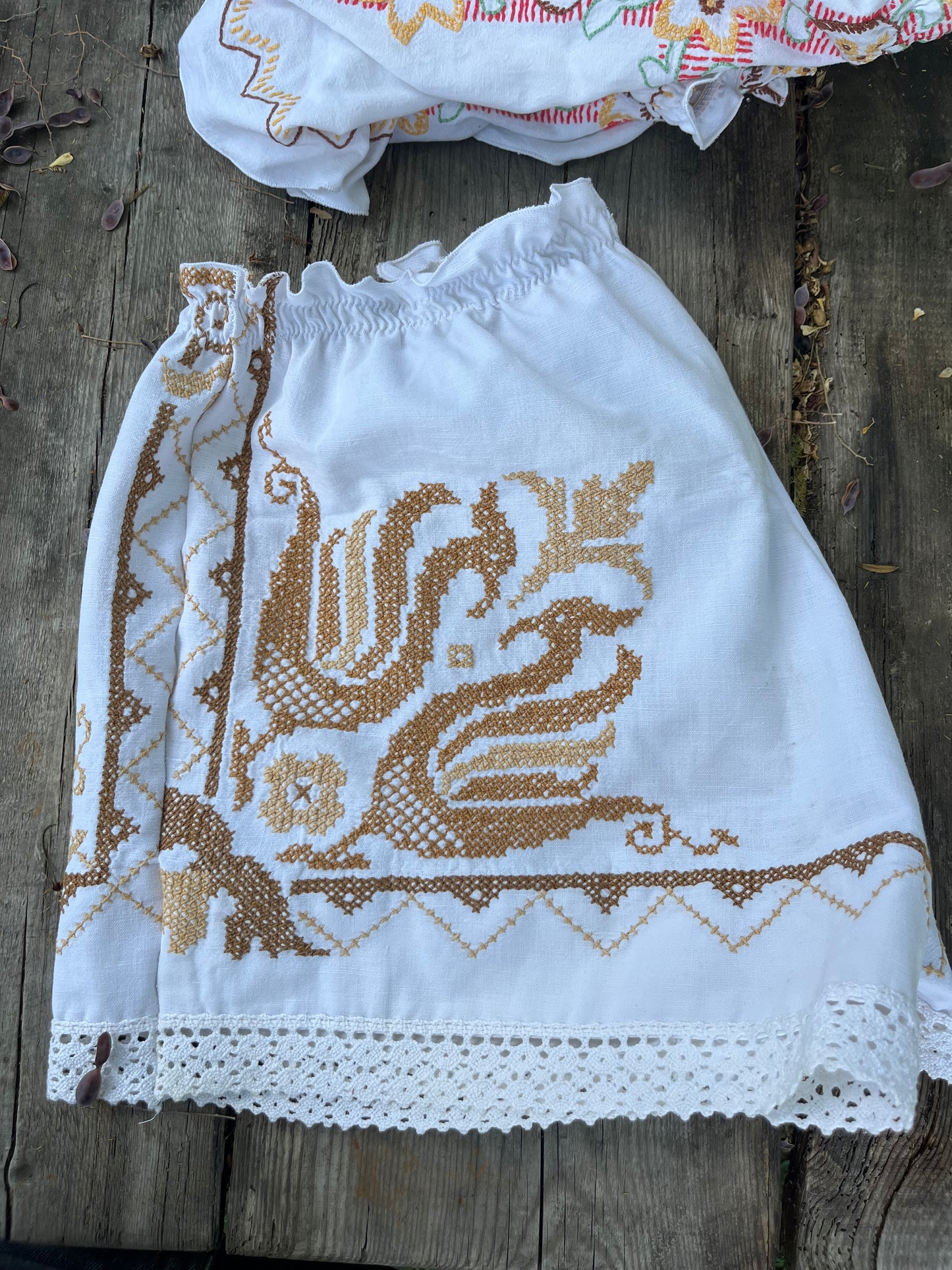 Pantaloncino punto croce